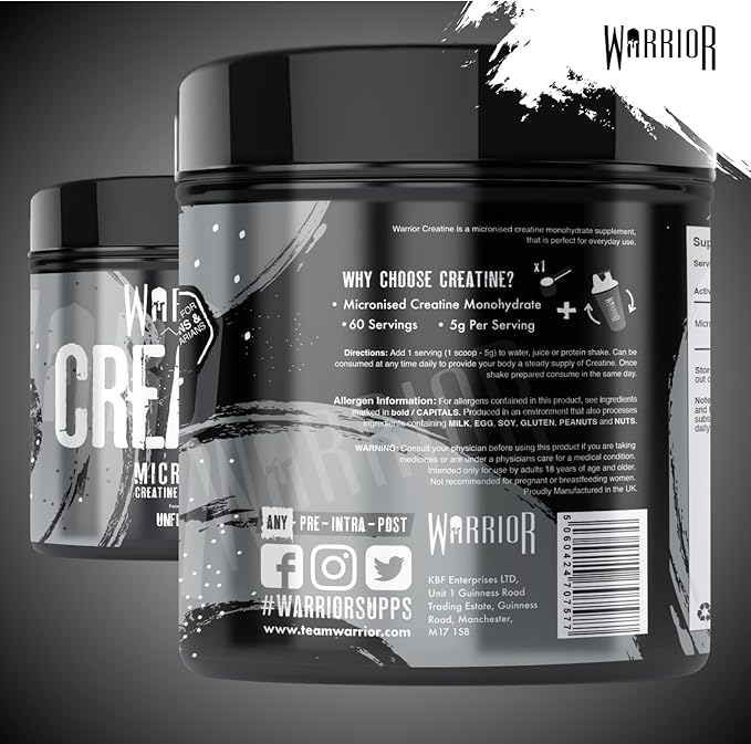 Warrior Creatine Monohydrate Powder 300g